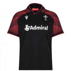 Camisola Galesa Rugby 7S Equipamento Segundo 2020-2021 Manga Curta